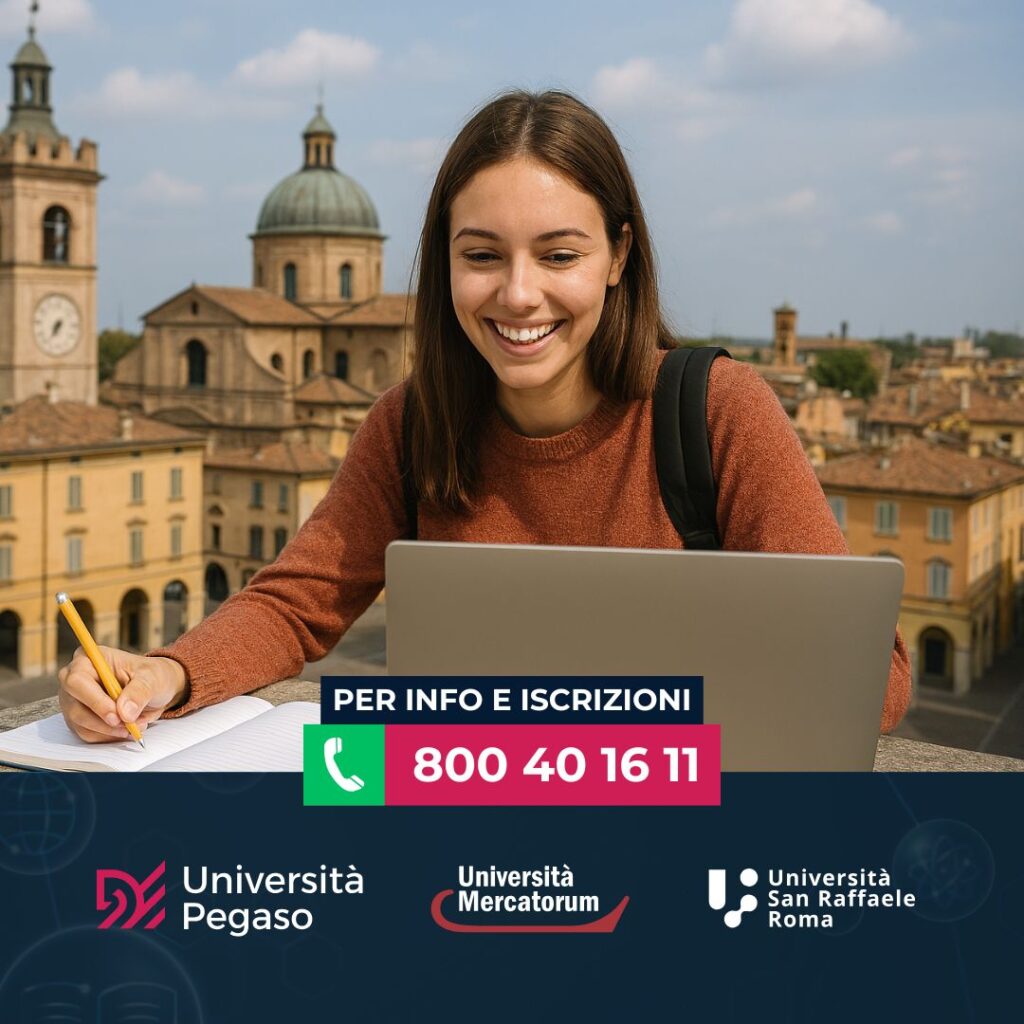 Inizia il tuo percorso universitario con UniPegaso Reggio Emilia